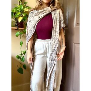 Indie Paisley Kimono Wrap